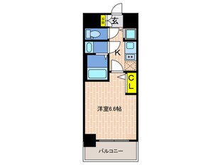 プレサンス三宮ディライト(1303)の物件間取画像